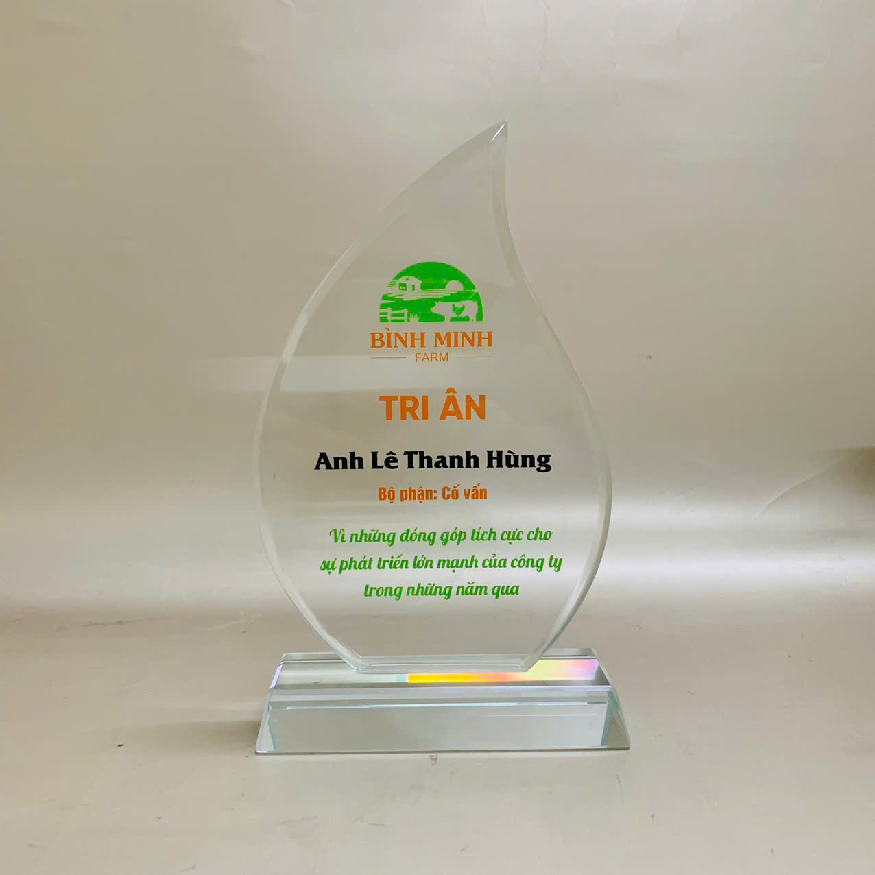 kỷ niệm chương pha lê