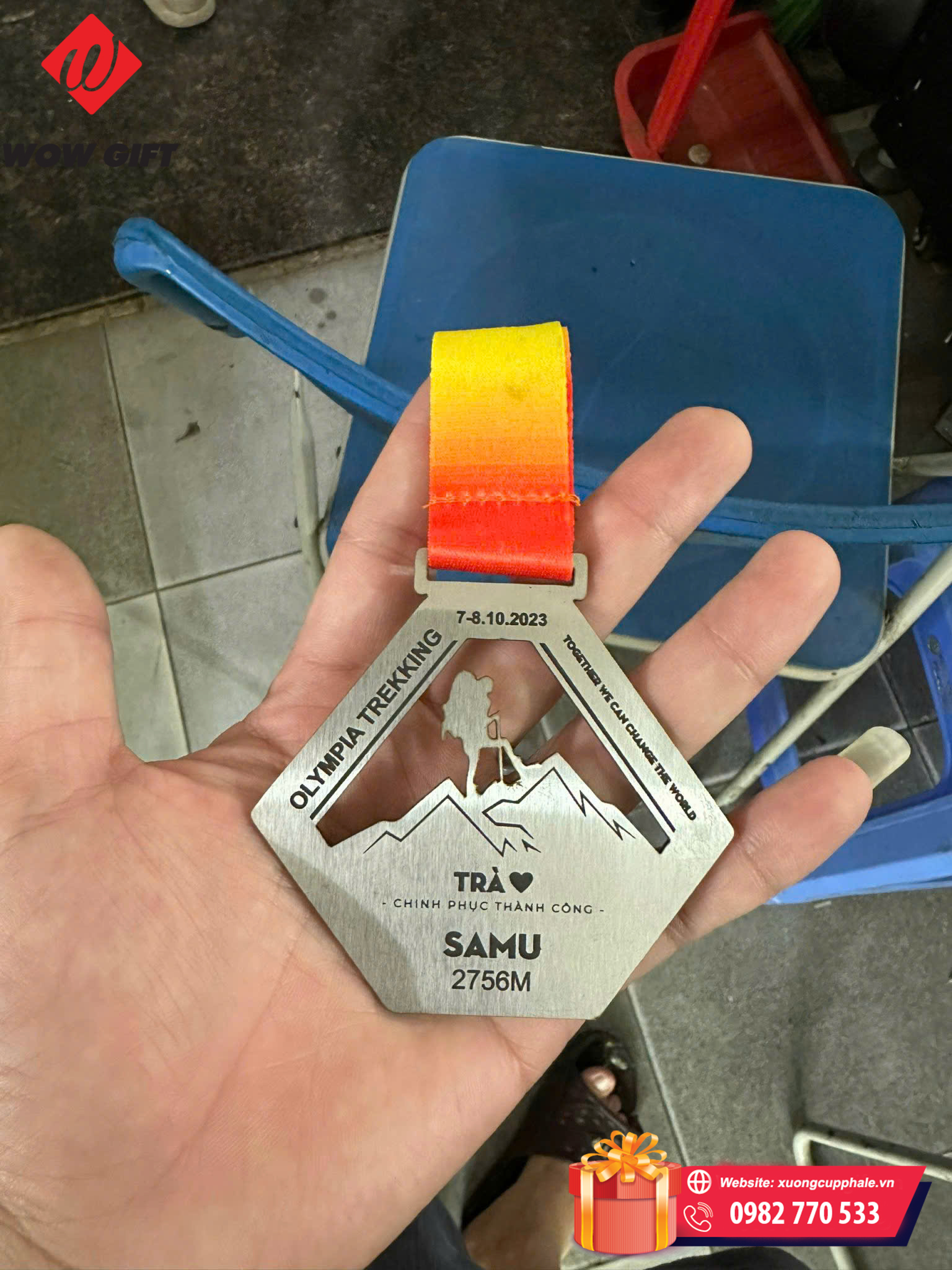 Làm huy chương theo yêu cầu