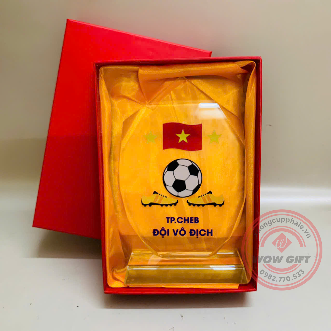 kỷ niệm chương pha lê 