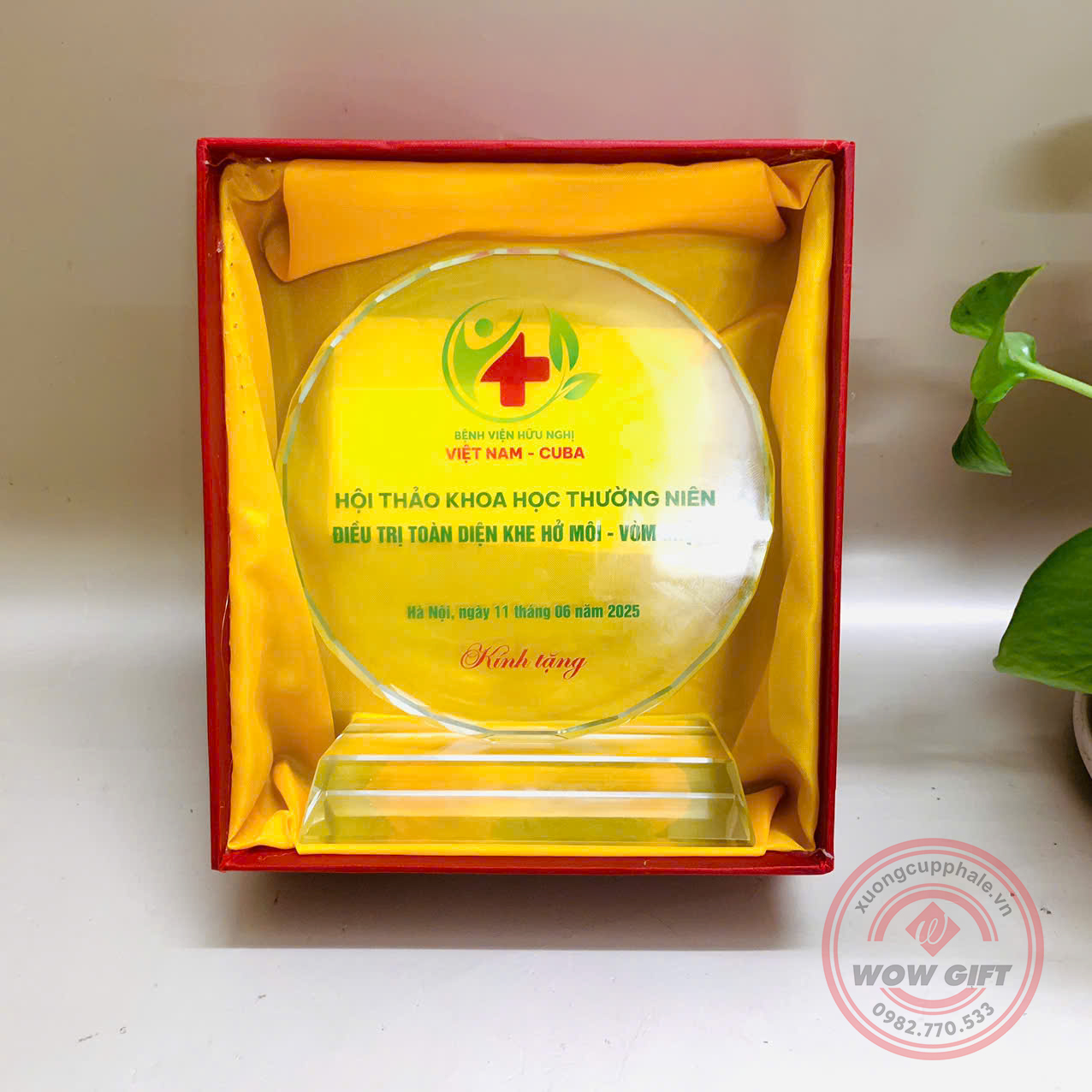 kỷ niệm chương pha lê