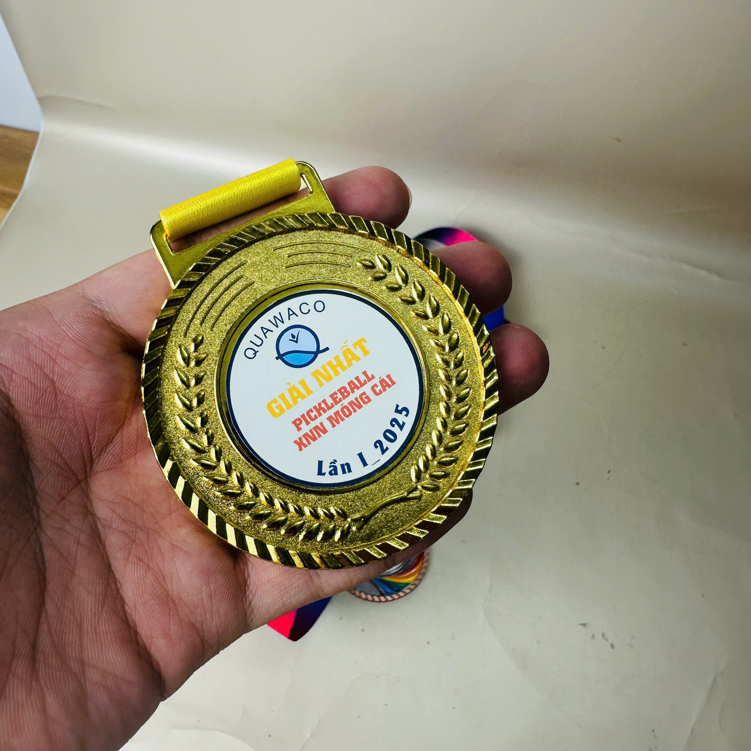 huy chương in logo