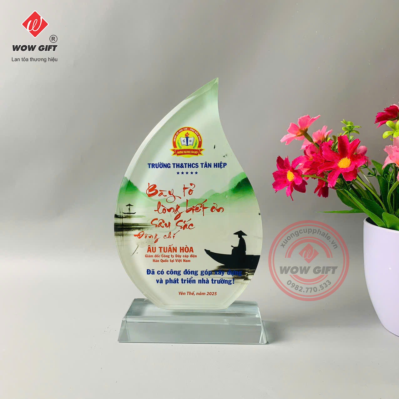 kỷ niệm chương pha lê