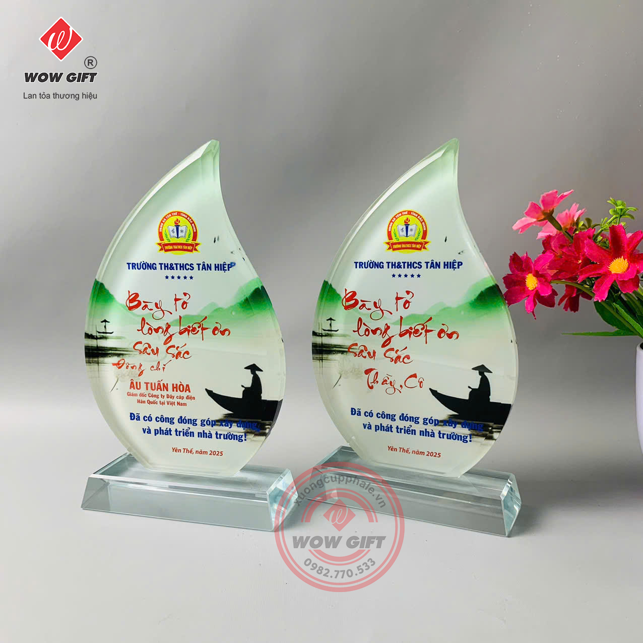 kỷ niệm chương pha lê