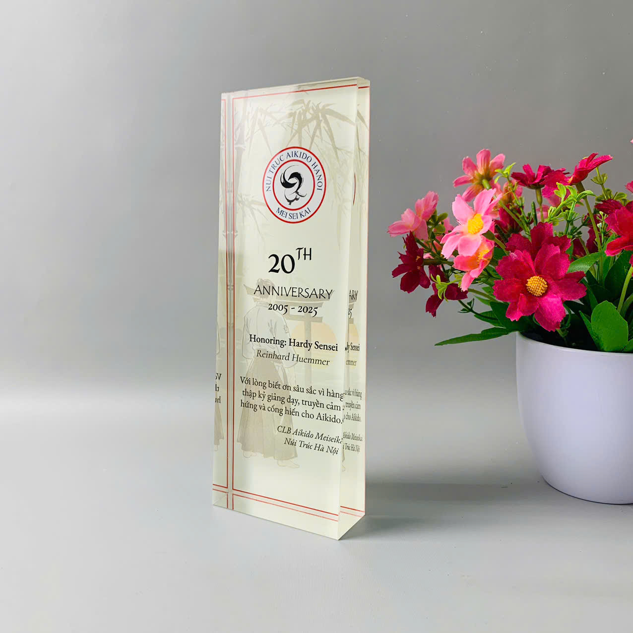 kỷ niệm chương pha lê