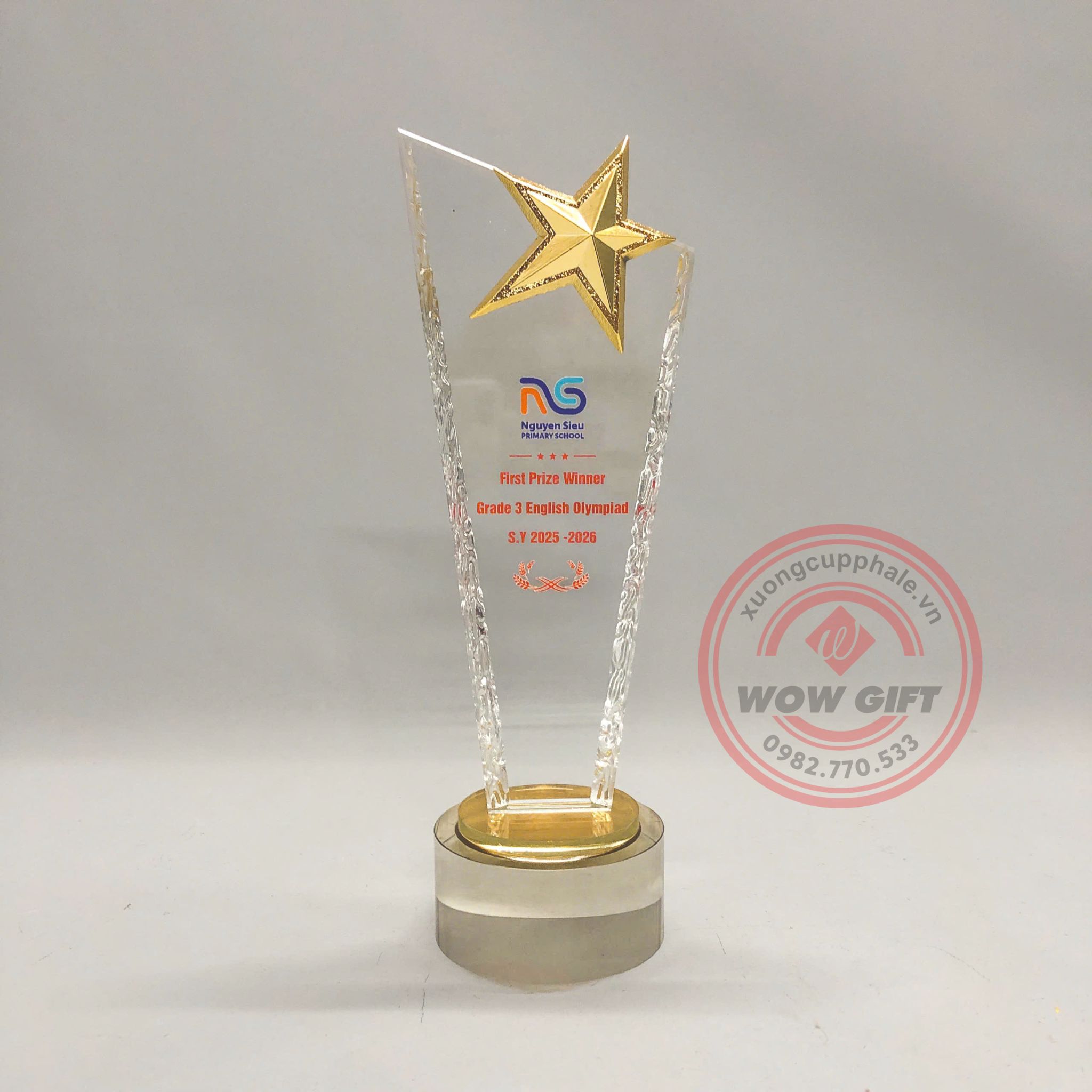 kỷ niệm chương vinh danh học sinh